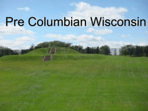 Pre-Columbian Wisconsin Powerpoint