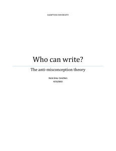Who can write?