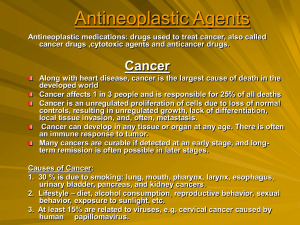 Antineoplastic Agents