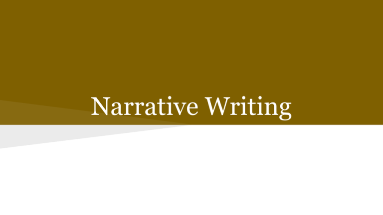 What Is A Lead In A Narrative