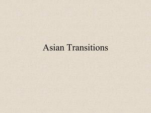 Asian Transitions