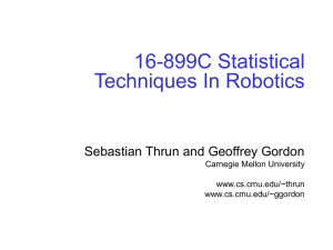 Probabilistic Robotics - Carnegie Mellon University