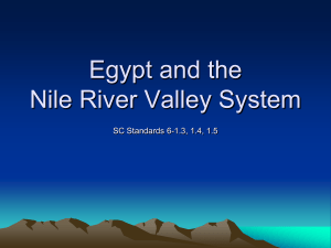 Ancient Egypt and the Nile River