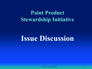 P2 Tools Initiative - Product Stewardship Institute