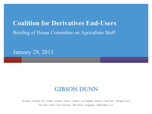 Coalition Slide Presentation to House Agriculture Committee