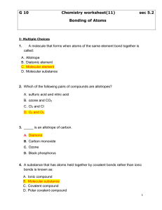 Answer key for worksheet 5.2