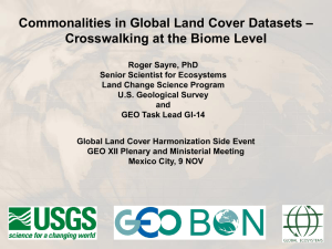 Commonalities in Global Land Cover Datasets