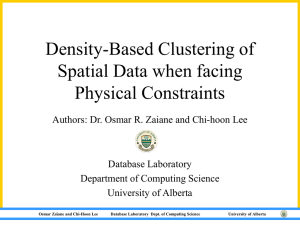 Clustering Spatial Data in the Presence of Obstacles and Crossings