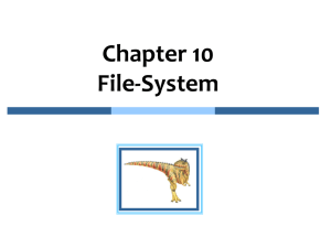File System File Concept Access Methods Directory