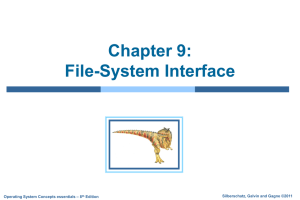Chapter 9: Mass-Storage Structure