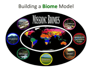 Biome - CPS-NASA