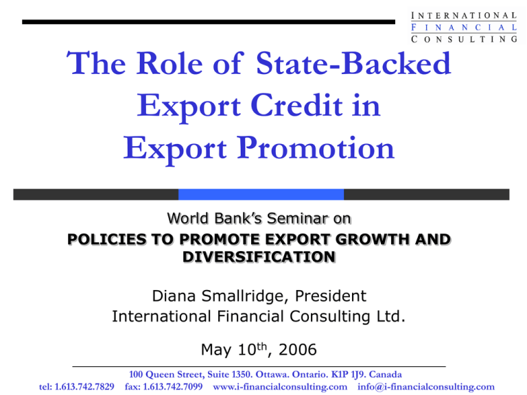  What Is Export Credit 