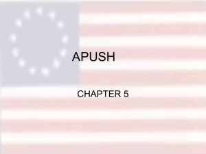 APUSH CHAPTER 5