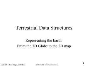 Terrestial Data Structures - The University of Texas at Dallas