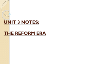 LECTURE 04_The Reform Era