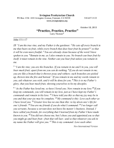Practice. - Irvington Presbyterian Church