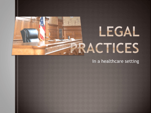 5.2 Legal Practices