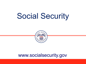 Social Security Briefing