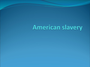 American slavery1