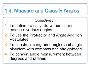 congruent angles