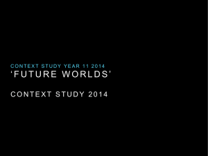 Future Worlds Overview 2014 PPT