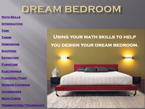 Dream Bedroom Project