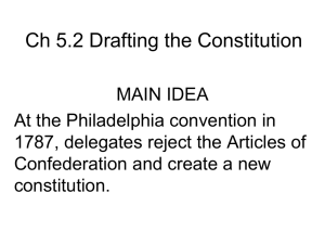 Ch 52 Drafting the Constitution