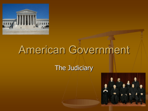 PS 1 The Judiciary