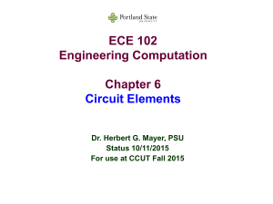 Circuits Review 1