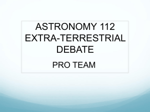 Pro-ET Team presentation