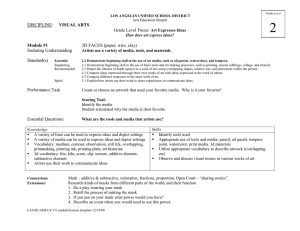 Grade 2 Module 1 - Los Angeles Unified School District