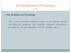 AP Psychology - My Teacher Pages