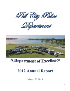 2012-Annual-Report - City of Pell City Alabama