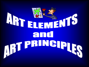 Art Elements and Principles