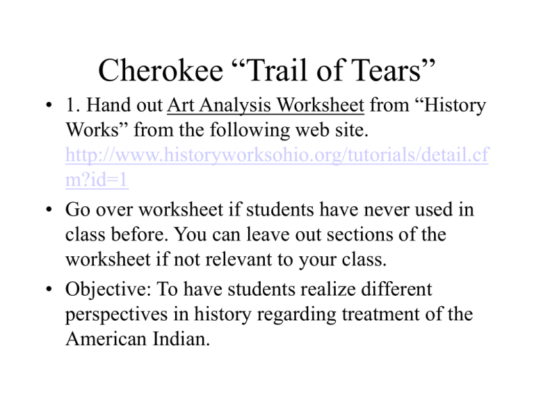 what was unfair about the treatment of the cherokee tribe