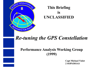 Re-Tuning the GPS Constellation