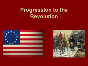 12-Progression to the Revolution