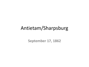 Antietam/Sharpsburg