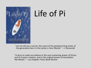 Life of Pi - My English Portfolio