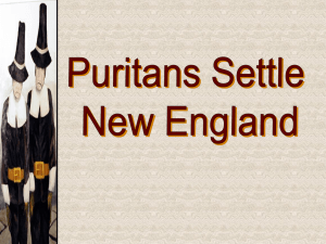 Who were the Puritans?