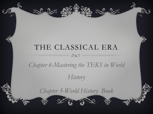 The Classical Era