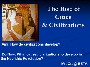 Cities and Civilizations - My Social Studies Teacher