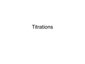 1-titrations