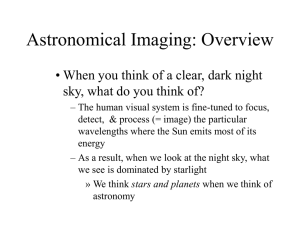 Astronomical Imaging: Overview
