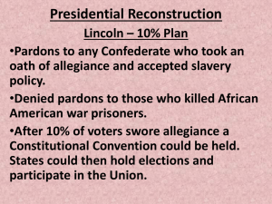 U.S.-Unit-8-Chapter-12-Presidential-Reconstruction