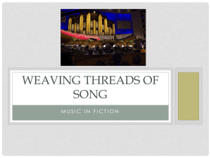 Weaving Threads of Song