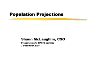 Population and Labour Force Projections 2006-2036