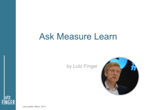 Ask-Measure-Learn-Overview