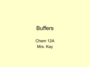 Buffers [chem 12A]
