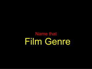 Genres in Film